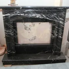 Marble Fireplaces Nero Marquina<br>