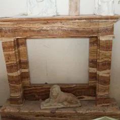 Marble Fireplaces Onice Tigrato<br>