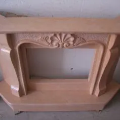 Marble Fireplaces Rosa Perlino<br>