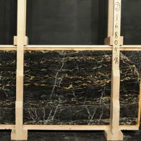 Black Portoro Extra Marble