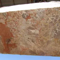 Block of red Macchiavecchia marble