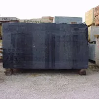 Black Marquina marble block