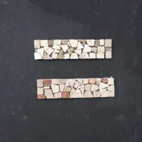 Tumbled marble frames