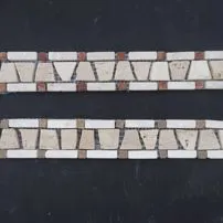 Tumbled marble frames
