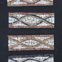Tumbled marble frames