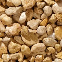 Ciottoli burattati di marmo Giallo Mori