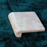 L-shaped element of Rosa Perlino Tumbled