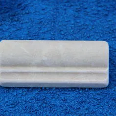Tumbled Botticino marble bull