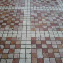Burattato 10x10x1 di marmo vari colori