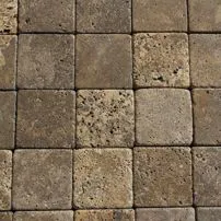 Burattato di Travertino noce chiaro