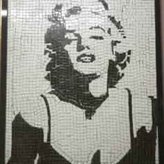 Mosaico di Marilyn monroe