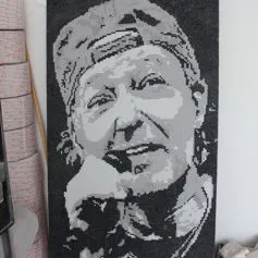 Mosaico di Vasco Rossi