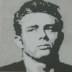 Mosaico di James dean