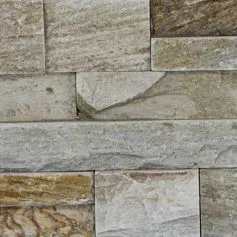 YELLOW quartzite split