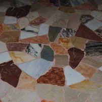 Palladiana di marmo lucida