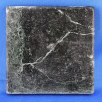 Green marble tumbled