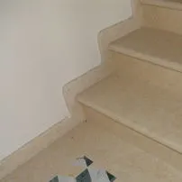 Stairs, edges, and stair skirting boards
