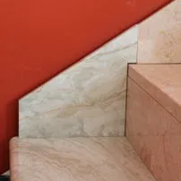Stairs, edges, and stair skirting boards