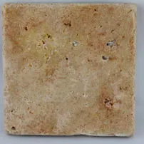 Burattato di Travertino noce chiaro
