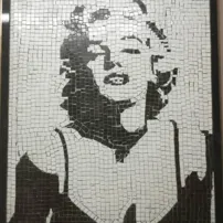 Mosaico di Marilyn monroe