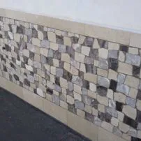Polished marble Palladian