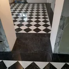 Marble floors<br>