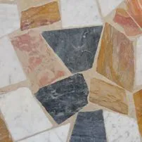 Palladiana di marmo lucida