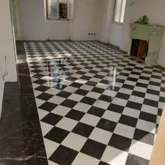 Marble floors<br>