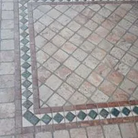 Marmo Travertino Skabas burattato