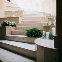 Marble stairs<br>