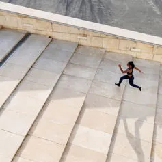 Marble stairs<br>