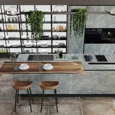 Marble Kitchen Tops and Countertops<br>