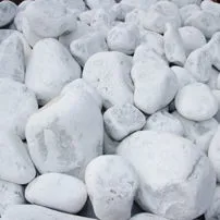 Tumbled pebbles from Carrara