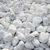 Tumbled pebbles from Carrara