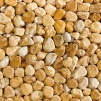 Ciottoli burattati di marmo Giallo Mori