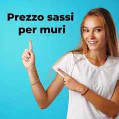 Prezzo sassi per muri