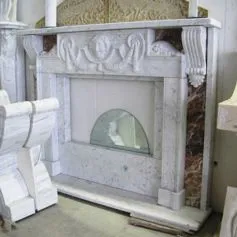 Camino LORETO in Bianco carrara e Rosa Peralba