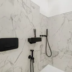 Marble bathroom Statuario<br>