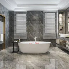Marble bathroom Marron Emperador Light<br>