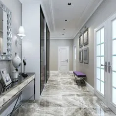 Bathroom in Silver Grey Marble a fascinating marble for its beauty