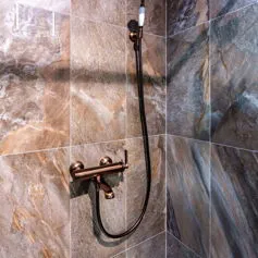Beautiful and seductive amethyst onyx bathroom