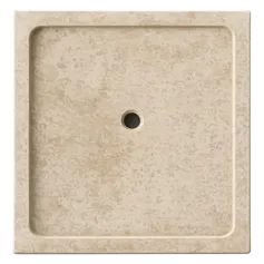 Shower tray in Istrian yellow