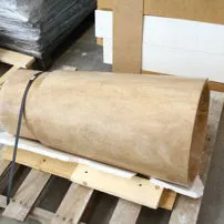 Travertine sink