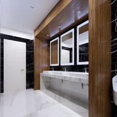 Marble floors<br>