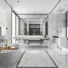 Marble floors<br>