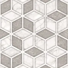 Pavimento in marmo a Esagoni