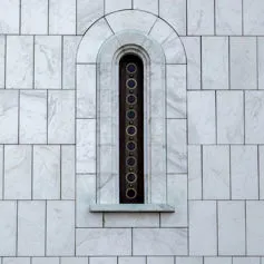 Facades of buildings<br>