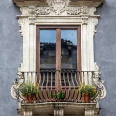 Facciata in marmo