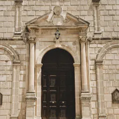 Facades of buildings<br>