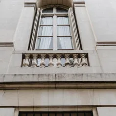 Facades of buildings<br>